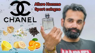 Chanel Allure Homme Sport Cologne Fragrance Review [upl. by Wanids]