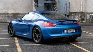 PORSCHE CAYMAN 981 PURE SOUND [upl. by Eicyac]