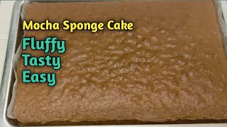 Mocha Sponge Cake Recipe  Resepi Kek Mocha  Resep Bolu Mocca  Mama Recipe Channel [upl. by Llarret120]