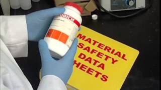 Material Safety Data Sheet MSDS  Laboratory Safety Training [upl. by Naharba]