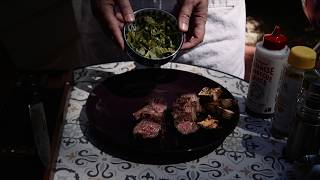 ASMR Grilling with Monotonic  Beef Short Ribs [upl. by Zilvia]