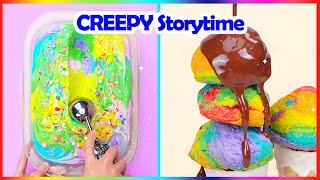 🤯 CREEPY Storytime 🌈 Satisfying Ice Cream Cake Decorating Recipe [upl. by Agan]