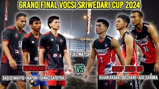 🔴GRAND FINAL VOCSI SRIWEDARI CUP 2024 I SEMBRANI VS CORP JEND 86🔥 volitarkam dimassaputra [upl. by Aeynod592]