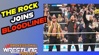 THE ROCK JOINS THE BLOODLINE RIGHT  Elimination Chamber Preview [upl. by Onitnatsnoc]