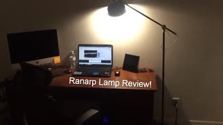 Ranarp Standing Lamp Black Gold Matte Finish Unboxing And Review [upl. by Keeler]