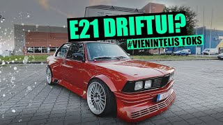 Klasikinis BMW E21 driftui  EŠERIUKO APŽVALGA [upl. by Nibuz369]