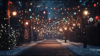 Smart TV Arts  Christmas Screensaver Street Light Collection [upl. by Yelats813]