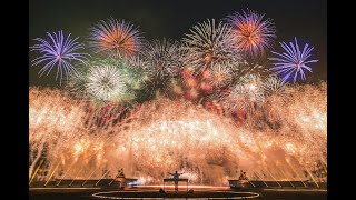 Feu dartifice du nouvel an 2022 France 2  Paris New Years eve fireworks 2022 [upl. by Ellennaj]