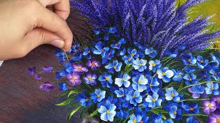 Colorful Wildflowers HandEmbroidery Design Hand Embroidery Art [upl. by Montague]