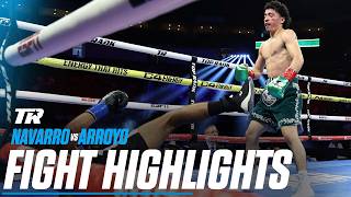 A PERFECT Performance From Steven Navarro  FIGHT HIGHLIGHTS [upl. by Chiarra]