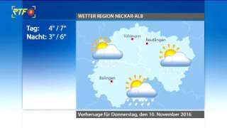 Das Wetter Regen Sonne stürmischer Wind und wärmer [upl. by Bergess]