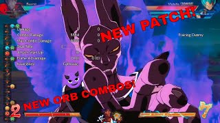 DBFZ v138 ▰ Beerus NEW PATCH Orb Combos  Dragon Ball FighterZ [upl. by Parsons]