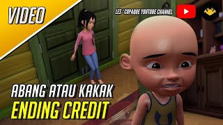 Upin amp Ipin Musim 17  Upin amp Ipin Abang Atau Kakak Ending Credit  Upin Ipin Terbaru 2023 [upl. by Ennahtebazile]