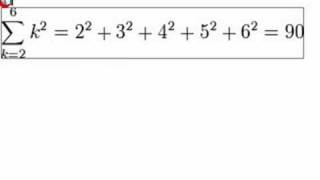 Summation Symbol Tutorial [upl. by Oriole]