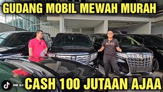 GUDANG MOBIL BEKAS MURAH CASH 100 JUTAAN DI SHOWROOM MOBILINDO [upl. by Theodor]