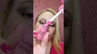 NYX COSMETICS Butter Gloss Vanilla Cream Pie Swatch 2024 buttergloss pinklipgloss [upl. by Creigh728]