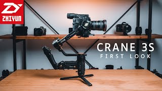 Zhiyun Crane 3S  First Look at Zhiyuns NEW 2020 GIMBAL [upl. by Lenwood]