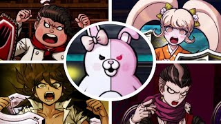 Danganronpa 2 Goodbye Despair  All Bosses Rebuttal Showdown  Panic Talk Action [upl. by Abigail]