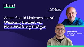 B2B Marketing Budgeting Working Budget vs NonWorking Budget [upl. by Renee]