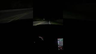 Driving a Hellcat Charger on COUNTRY BACKROADS at Night… hellcat shorts [upl. by Rebecka]