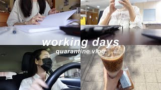 working days during quarantine what I eat in a day  new laptop  work from home vlog [upl. by Aradnahc914]