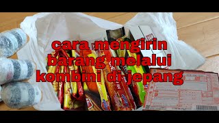 cara mengirim barangpaket di Jepang lewat kombini [upl. by Aved]