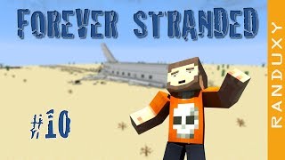 Forever Stranded Minecraft  Ep10  Sifting infested leaves for ice cubesWeird Recipe failure [upl. by Enyamrahc]