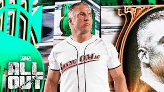 Shane Mcmahon Debut Entrance AEW ALL OUT 2024 HIGHLIGHTS [upl. by Claire]