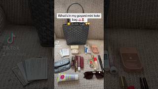 Help me pack my goyard mini tote from dh gate dhg dhgatehaul whatsinmybag dhgateunboxing haul [upl. by Dyraj]