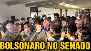 4 A BOLSONARO NO SENADO SACANAGEM DE LIRA CONTRA BOLSONARO O TAPA NA CARA DA SOCIEDADE [upl. by Enrobyalc]