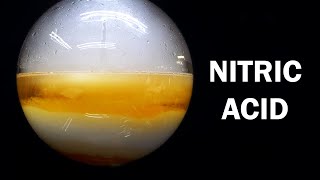 Making Concentrated 68 Nitric Acid [upl. by Ivah289]