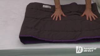 Glide and Lock Cushioned without Handles  Bed  Hospital Direct Community [upl. by Atnoid]