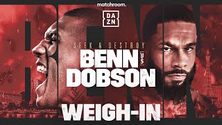 CONOR BENN VS PETER DOBSON WEIGH IN LIVESTREAM [upl. by Peri122]