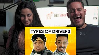 Types of Drivers JORDINDIAN Reaction by Arabs  types of drivers part 1 [upl. by Darci]