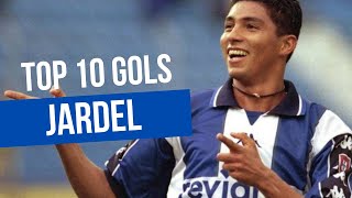 Top 10 Gols de JARDEL  Os MELHORES GOLS da carreira de JARDEL [upl. by Naujek906]