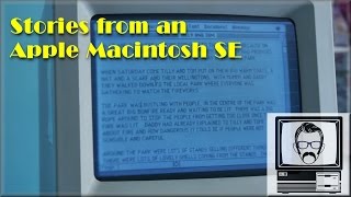 Apple Macintosh SE Inspection amp Stories from the Hard Drive  Nostalgia Nerd [upl. by Lindy413]