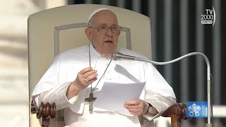 Papa Francesco Udienza Generale del 13 settembre 2023 [upl. by Ayekal157]