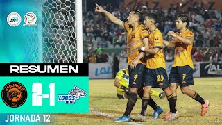 Resumen  Jaguares de Chiapas 21 Lobos ULMX  Liga Premier FMF  Jornada 12  AD [upl. by Aliuqa726]