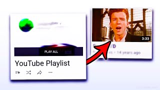 You Can Use ANY Playlist To Secretly Rick Roll Someone heres how [upl. by Kyred]