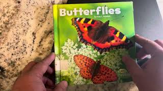 Butterflies… an educational read aloud of a nonfiction book for kids [upl. by Jaeger955]