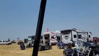 Day One of the Sturgis 2024 pre rallyCheck in at the Buffalo Chip [upl. by Zia410]