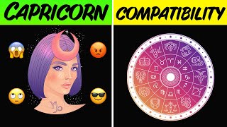 CAPRICORN COMPATIBILITY with EACH SIGN of the ZODIAC [upl. by Nasia]