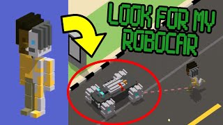 FINDING the ROBOCAR in Smashy Road WANTED 2 [upl. by Negrom]