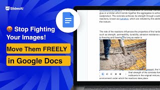 How to Move Images Freely in Google Docs Complete Guide [upl. by Barsky]