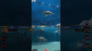 OPHTHALMOSAURUS ALL ANIMATION  Jurassic World The Game [upl. by Nesto]