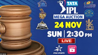 IPL 2025 Mega Auction Date Big News IPL Auction 2025 Date amp Time Venue Confirmed [upl. by Aneladgam]