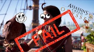 ASSASSINS CREED ODYSSEY FAILS BUGS amp FUNNY MOMENTS [upl. by Airpal]