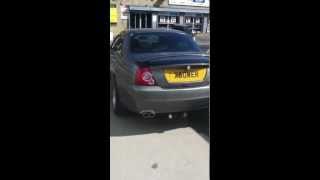 MG ZT 260 V8 NO SILENCERS [upl. by Rebhun]