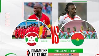 🛑  Burkina Faso Vs Burundi  Africa Cup of Nations Qulifiers 2025 [upl. by Aynwad]