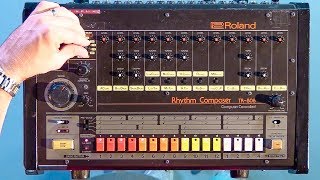 The Roland TR808 In Action [upl. by Nifled]